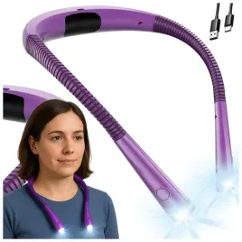 lampka-nocna-do-czytania-lampka-led-na-szyje-akumulator-usb-fioletowa