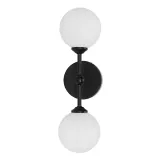 kinkiet-scienny-podwojny-czarny-garda-mleczne-szklane-klosze-2xg9-stan-nowy