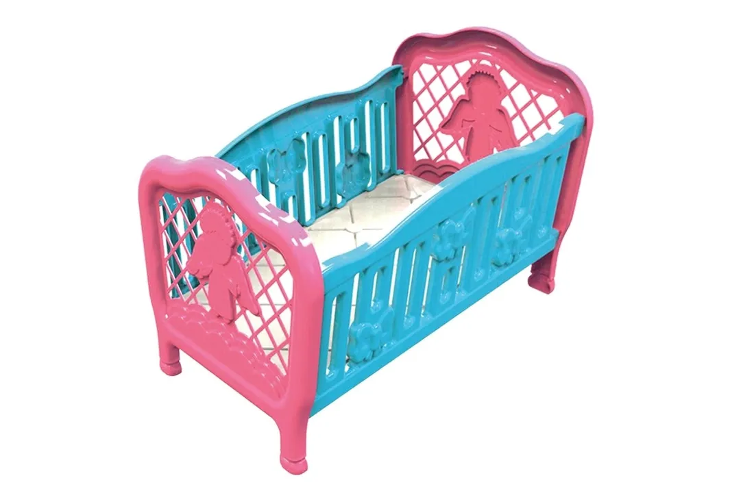 lozeczko-dla-lalki-technok-mini-house-stan-nowy