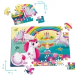 puzzle-edukacyjne-maxi-2w1-jednorozce-stan-nowy