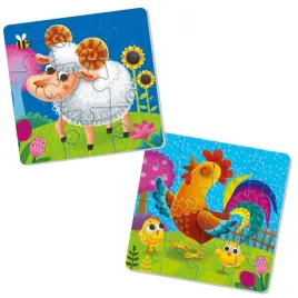 puzzle-piankowe-owieczka-kogut-25-el-roter-kafer-dla-dzieci