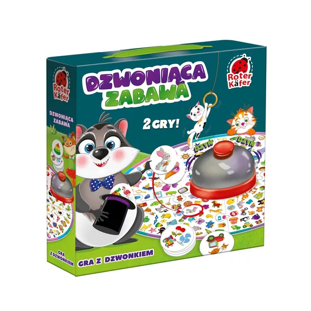 Gra z dzwonkiem Dzwoniąca zabawa dla dzieci Roter Kafer