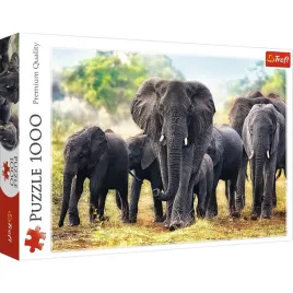puzzle-trefl-1000-elementow-afrykanskie-slonie-trefl-10442