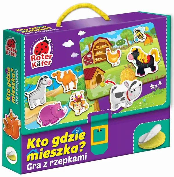 Gra z rzepami ” Kto gdzie mieszka?”