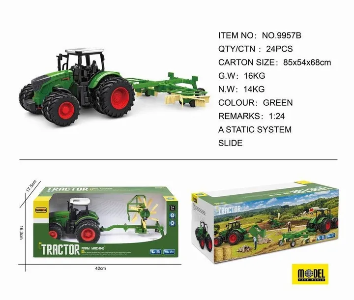 Traktor 9957B dla dzieci zabawka na prezent