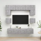 hang-tv-cabinet-set-grey-concrete-8pcs-stan-nowy