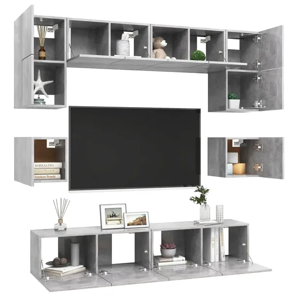 hang-tv-cabinet-set-grey-concrete-8pcs-kolor-mebla-szary