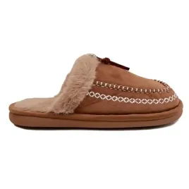 ocieplane-ciapy-damskie-cieple-z-haftem-camel-wygodne-cieple-kapcie-36-37