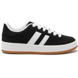 damskie-sneakersy-buty-sportowe-trampki-czarne-z-paskami-zamszowe-38