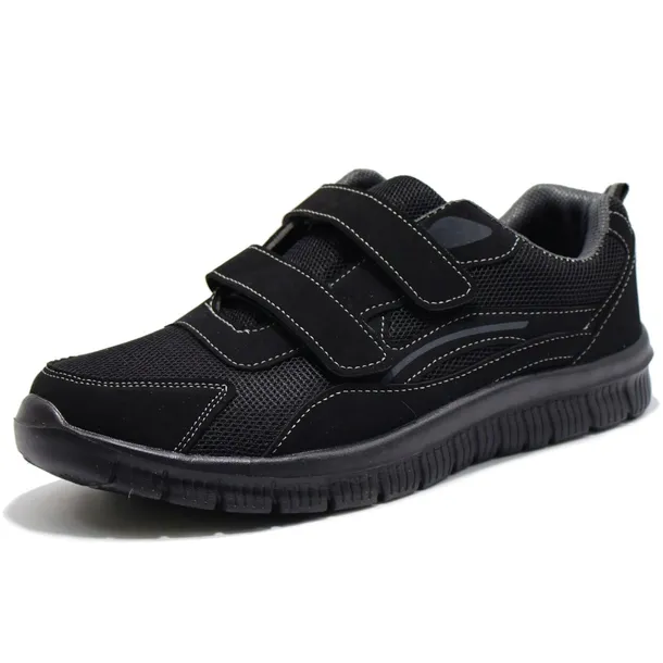 Buty Sportowe Męskie Na Rzepy Bardzo Lekkie Bardzo Wygodne Sneakersy 43