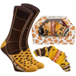 skarpetki-damskie-meskie-rainbow-socks-1-para-croissant-czekoladowy-47-50