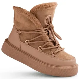 botki-damskie-grubo-ocieplane-khaki-zimowe-lekkie-wygodne-cieple-39