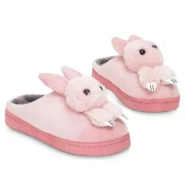 kapcie-dzieciece-damskie-lapiti-z-krolikiem-rozowe-ocieplane-ciapy-36-37