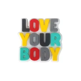 gumowa-latka-emblemat-ozdoba-do-kroksow-przypinka-do-butow-love-your-body