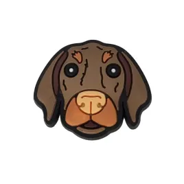 gumowa-latka-emblemat-ozdoba-do-kroksow-przypinka-do-butow-cocker-spaniel