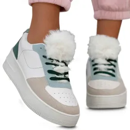 buty-sportowe-damskie-skorzane-modne-zielone-37