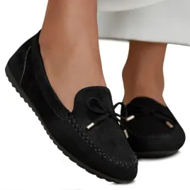 buty-mokasyny-damskie-zamszowe-z-kokarda-czarne-36