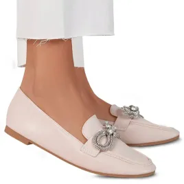 bezowe-mokasyny-damskie-buty-skorzane-polbuty-38