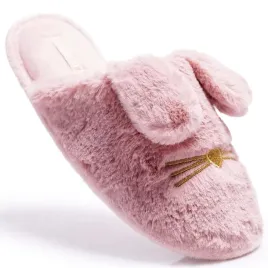 kapcie-ocieplane-papcie-damskie-uszy-rozowe-36-37