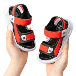 sandalki-chlopiece-sportowe-piankowe-czerwone-35