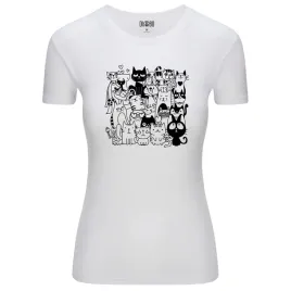 koszulka-damska-t-shirt-ze-zwierzecym-nadrukiem-kocia-rodzinka-s