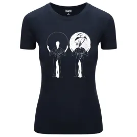 koszulka-damska-t-shirt-z-abstrakcyjnym-nadrukiem-kobieta-z-grzybami-xl