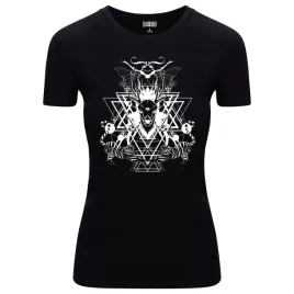 koszulka-damska-t-shirt-z-mrocznym-nadrukiem-jelen-na-tle-tygrysow-xxl