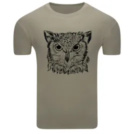 koszulka-meska-t-shirt-ze-zwierzecym-nadrukiem-szkic-glowy-sowy-l