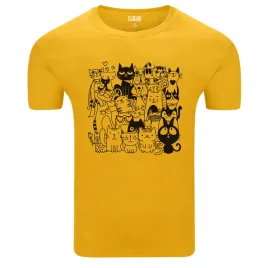 koszulka-meska-t-shirt-ze-zwierzecym-nadrukiem-kocia-rodzinka-s