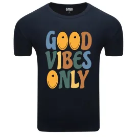 koszulka-meska-t-shirt-z-zabawnym-nadrukiem-tylko-dobre-wibracje-l