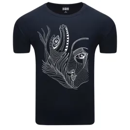 koszulka-meska-t-shirt-z-abstrakcyjnym-nadrukiem-surrealistyczna-twarz-m