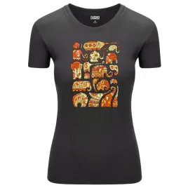 koszulka-damska-t-shirt-z-abstrakcyjnym-nadrukiem-ornamentowe-slonie-m