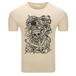koszulka-meska-t-shirt-z-nadrukiem-czaszki-pirackiej-z-kompasem-s