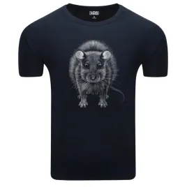 koszulka-meska-t-shirt-z-przyrodniczym-nadrukiem-portretu-myszki-l