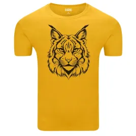 koszulka-meska-t-shirt-z-przyrodniczym-nadrukiem-glowy-dzikiego-rysia-m