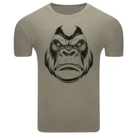 koszulka-meska-t-shirt-z-przyrodniczym-nadrukiem-wkurzonego-goryla-m