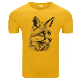 koszulka-meska-t-shirt-z-nadrukiem-jak-szkic-glowa-lisa-s