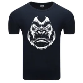 koszulka-meska-t-shirt-z-przyrodniczym-nadrukiem-wkurzonego-goryla-m