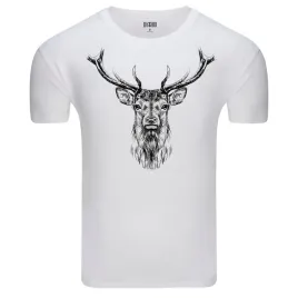 koszulka-meska-t-shirt-z-nadrukiem-jak-szkic-glowa-jelenia-z-porozem-3xl