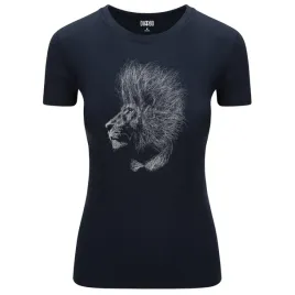 koszulka-damska-t-shirt-z-nadrukiem-szkic-grzywy-lwa-dla-fanow-natury-xl