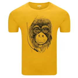 koszulka-meska-z-nadrukiem-szkic-glowy-orangutana-dla-milosnikow-natury-xl