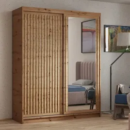 szafa-przesuwna-lamele-dart-100-garderoba-biala-czarna-artisan