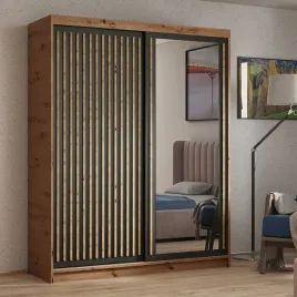 szafa-przesuwna-lamele-dart-120-garderoba-biala-czarna-artisan