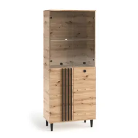 witryna-z-lamelami-80-luena-l06-przeszklona-do-salonu-pokoju-dab-artisan