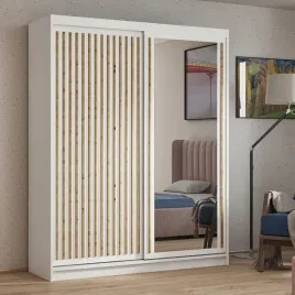 szafa-przesuwna-lamele-dart-160-garderoba-biala-czarna-artisan