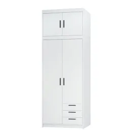 szafa-emic-2d3sn-z-nadstawka-90-dwudrzwiowa-wysoka-245-cm-szuflady