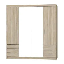 szafa-emic-4d6s-czterodrzwiowa-lustro-szuflady-do-sypialni-176-dab-kolory