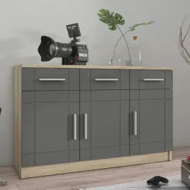 komoda-pelio-3d-dab-sonoma-biala-grafit-do-salonu-pokoju-kredens
