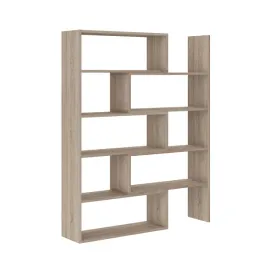 regal-keli-1-regulacja-dab-sonoma-bialy-artisan-do-salonu-pokoju-sypialni