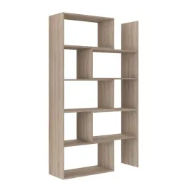 regal-keli-2-regulacja-dab-sonoma-bialy-artisan-do-salonu-pokoju-sypialni